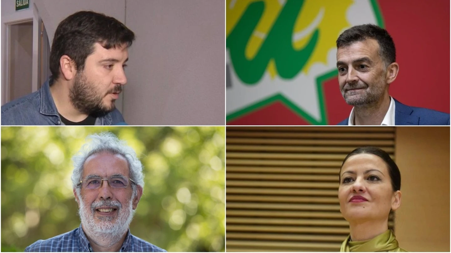 Álvaro Aguilera (arriba, izquierda); José Antonio García Rubio (abajo, izquierda); Antonio Maíllo (arriba, derecha); Sira Rego (abajo, derecha) Álvaro Aguilera (arriba, izquierda); José Antonio García Rubio (abajo, izquierda); Antonio Maíllo (arriba, derecha); Sira Rego (abajo, derecha)