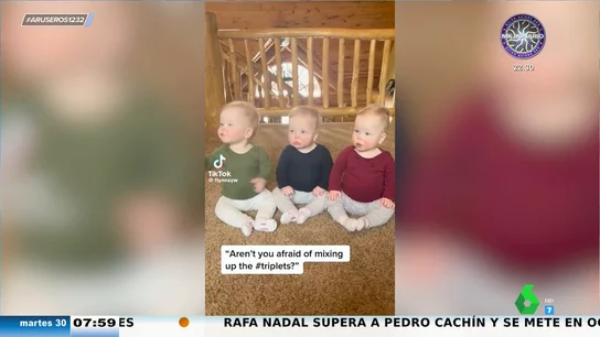 El polémico truco de una madre para distinguir a sus trillizos: así les pinta las uñas de diferente color El polémico truco de una madre para distinguir a sus trillizos: así les pinta las uñas de diferente color