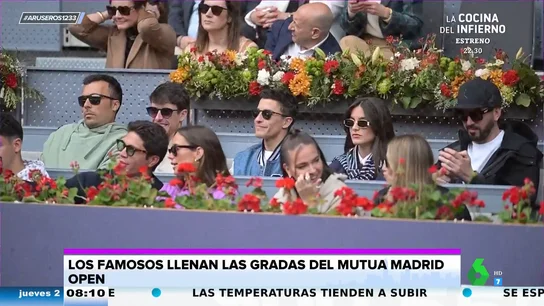 De Almeida y Teresa Urquijo con Ayuso a María Pombo con Laura Escanes: los famosos acuden al Mutua Madrid Open De Almeida y Teresa Urquijo con Ayuso a María Pombo con Laura Escanes: los famosos acuden al Mutua Madrid Open