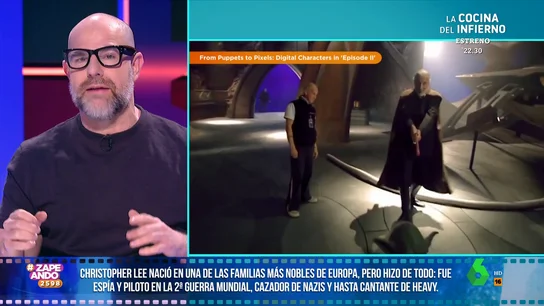 Alberto Rey desvela la profesión que tuvo el actor Christopher Lee durante la Segunda Guerra Mundial Alberto Rey desvela la profesión que tuvo el actor Christopher Lee durante la Segunda Guerra Mundial