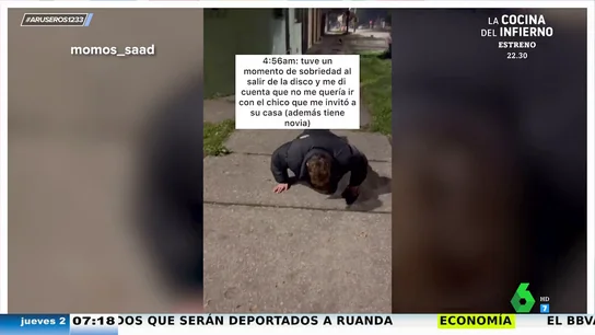 Esta chica se da cuenta que no quiere nada con este chico y lo reta a hacer flexiones para dejarle tirado: "Muy bien pensado" Esta chica se da cuenta que no quiere nada con este chico y lo reta a hacer flexiones para dejarle tirado: "Muy bien pensado"