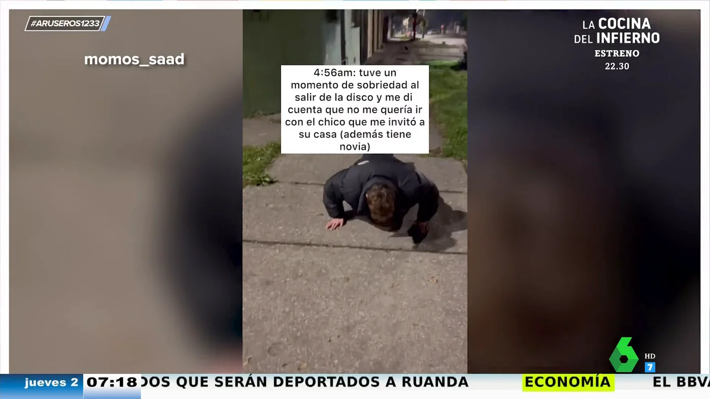 Esta chica se da cuenta que no quiere nada con este chico y lo reta a hacer flexiones para dejarle tirado: "Muy bien pensado" Esta chica se da cuenta que no quiere nada con este chico y lo reta a hacer flexiones para dejarle tirado: "Muy bien pensado"