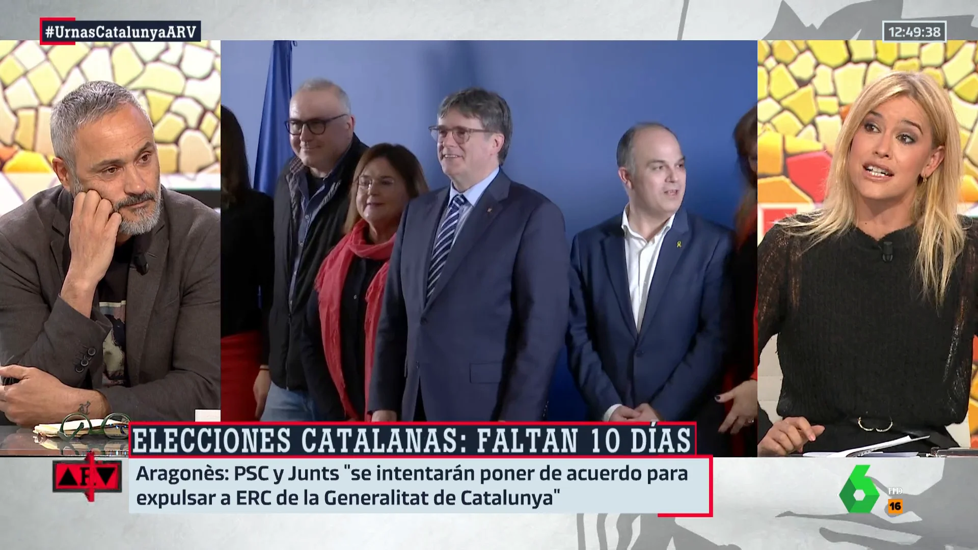 Afra Blanco confiesa que "el ruido de Puigdemont cansa": "Las elecciones las va a ganar un partido que habla de sequía y servicios públicos" Afra Blanco confiesa que "el ruido de Puigdemont cansa": "Las elecciones las va a ganar un partido que habla de sequía y servicios públicos"