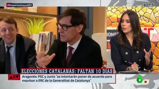 &iquest;Independentismo o PSC?: "Puede haber un resultado en las elecciones en las que ERC tenga que elegir": el an&aacute;lisis de Pilar Velasco