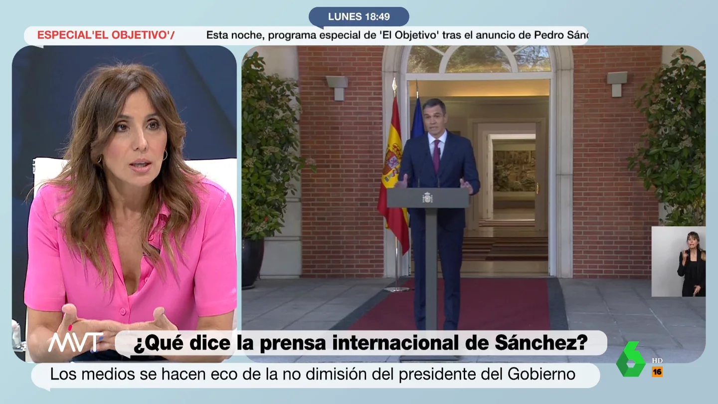 Carmen Morodo critica la decisión de Pedro Sánchez Carmen Morodo critica la decisión de Pedro Sánchez