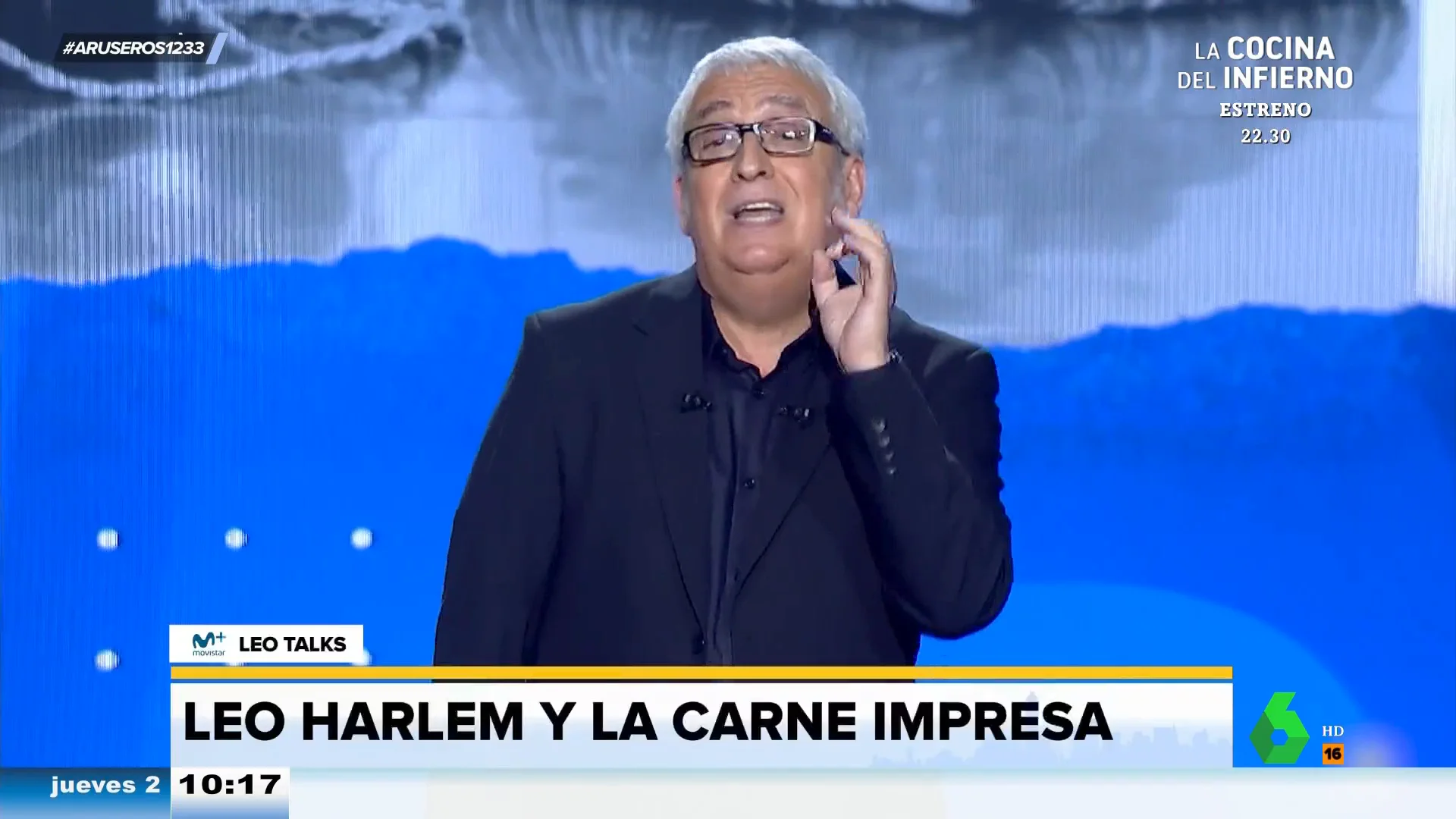 Leo Harlem, sobre la carne impresa: "Te van a preguntar si lo quieres HP o Canon"