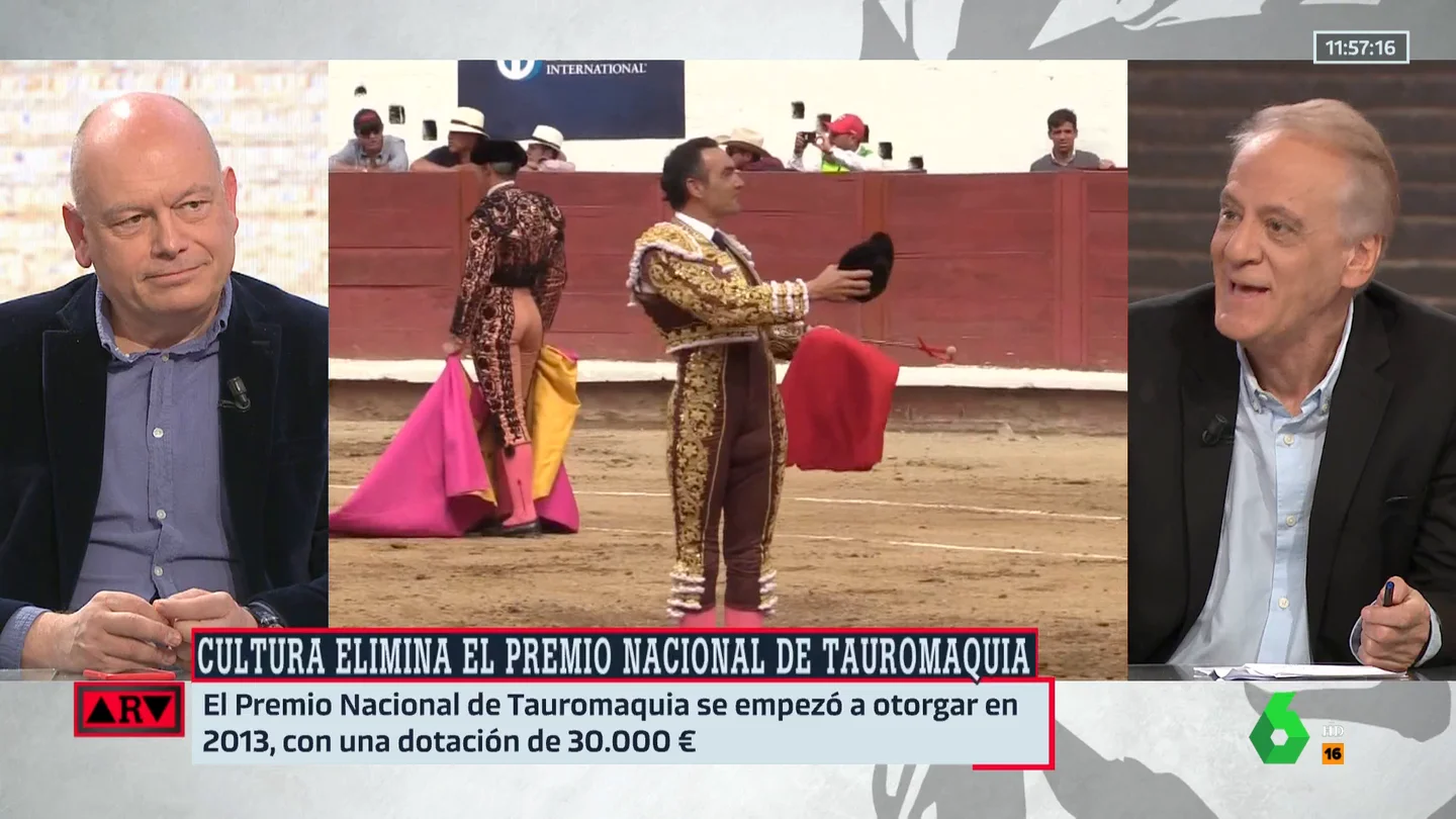 "El ministro va a retirar solo una medalla, no los toros": el alegato de Cembrero sobre quitar el Premio Nacional de Tauromaquia "El ministro va a retirar solo una medalla, no los toros": el alegato de Cembrero sobre quitar el Premio Nacional de Tauromaquia