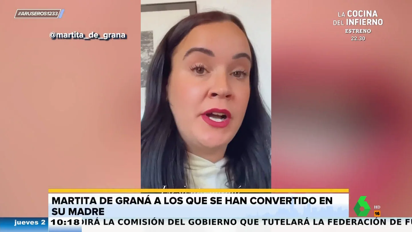 Martita de Graná, a los que siempre han criticado a su madre: "Tengo una mala noticia, te has convertido en ella" Martita de Graná, a los que siempre han criticado a su madre: "Tengo una mala noticia, te has convertido en ella"