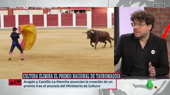 Fernando Berlín, tras la eliminación del Premio Nacional de Tauromaquia: "Es una indecencia torturar a un animal hasta la muerte" Fernando Berlín, tras la eliminación del Premio Nacional de Tauromaquia: "Es una indecencia torturar a un animal hasta la muerte"