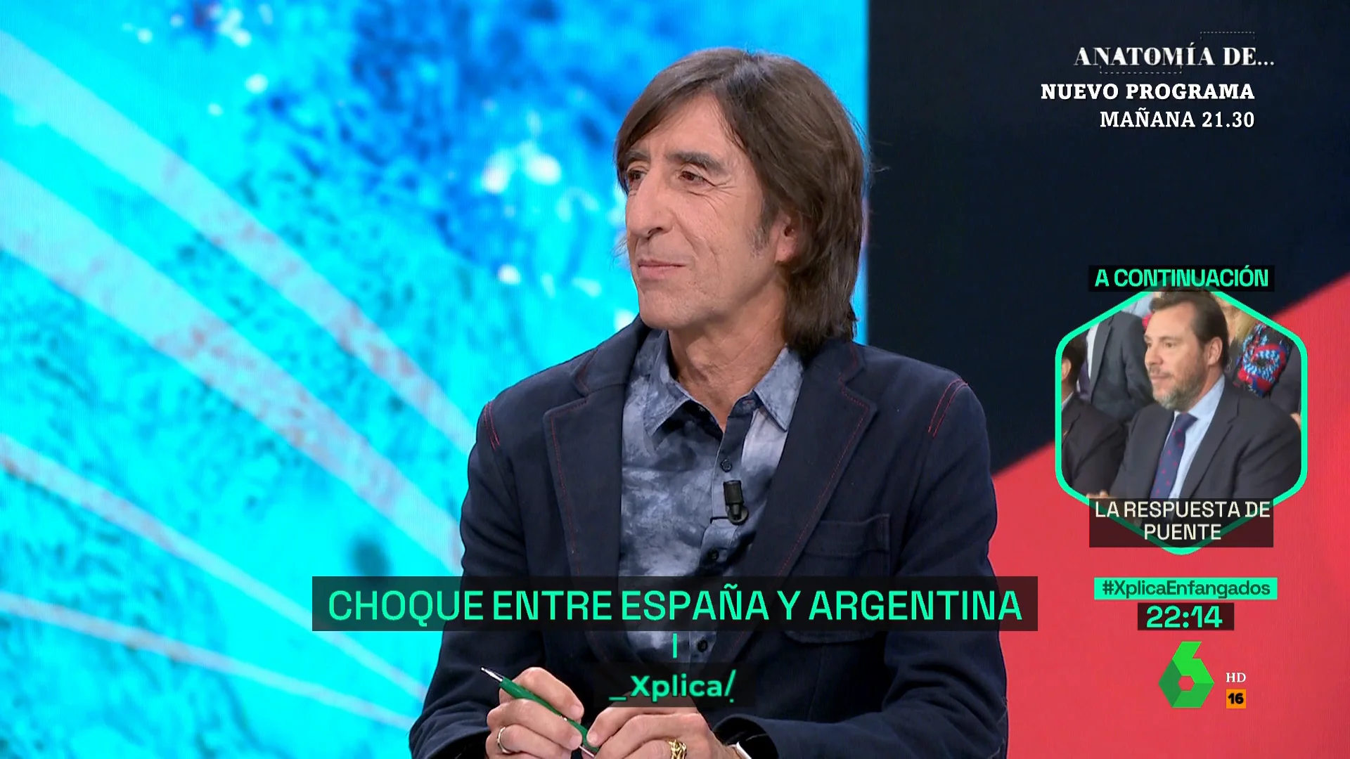 Benjamín Prado en laSexta Xplica
