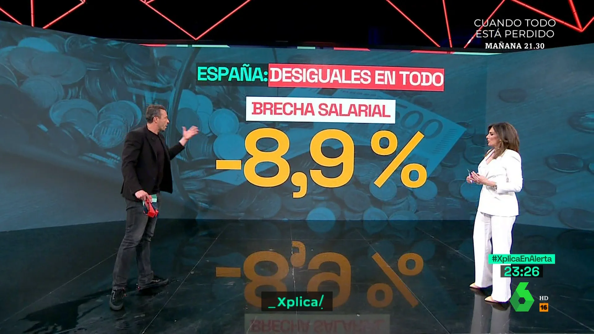 Brecha salarial en España