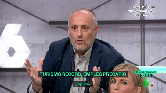 XPLICA Inurrieta alerta sobre la "saturación" del turismo: "Si seguimos así, va a haber mucha gente que no pueda vivir en sus casas" XPLICA Inurrieta alerta sobre la "saturación" del turismo: "Si seguimos así, va a haber mucha gente que no pueda vivir en sus casas"