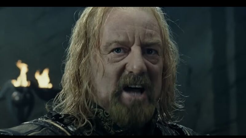 Bernard Hill interpreta al rey Theoden en la trilogía 'El Señor de los Anillos'