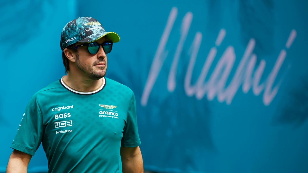 Fernando Alonso, en Miami