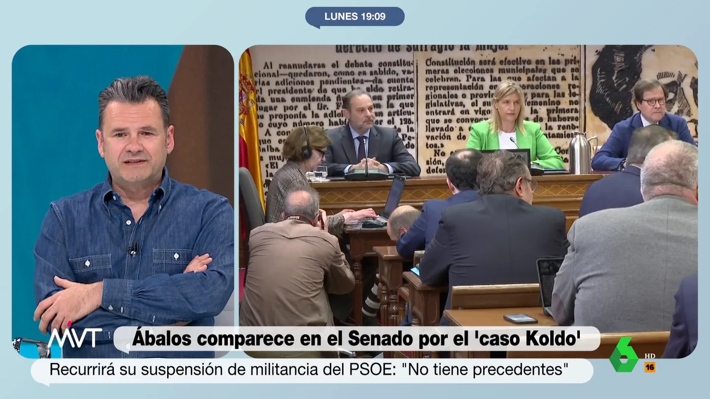 Iñaki López, sobre el senador de la comisión del 'caso Koldo' que no se había leído el sumario: "Me pregunto para qué va" Iñaki López, sobre el senador de la comisión del 'caso Koldo' que no se había leído el sumario: "Me pregunto para qué va"