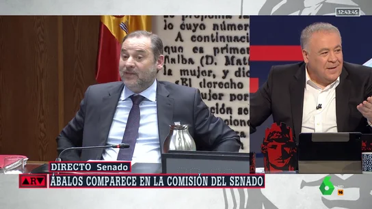 El análisis de Ferreras a la comparecencia de Ábalos en la comisión del Senado: "Está muy torero" El análisis de Ferreras a la comparecencia de Ábalos en la comisión del Senado: "Está muy torero"