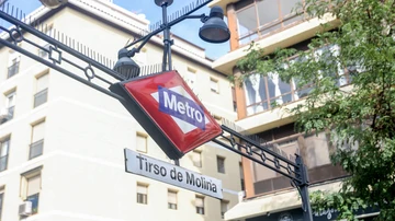 La estación de Metro Tirso de Molina, a 15 de octubre de 2023, en Madrid (España).
