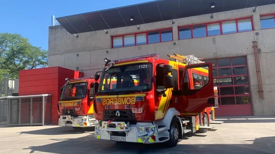 Bomberos del Ayuntamiento de Madrid.  Bomberos del Ayuntamiento de Madrid.