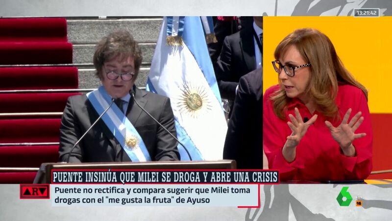 Angélica Rubio desvela que al Gobierno no le ha gustado nada las palabras de Puente a Milei: "Ha sido un calentón del ministro"