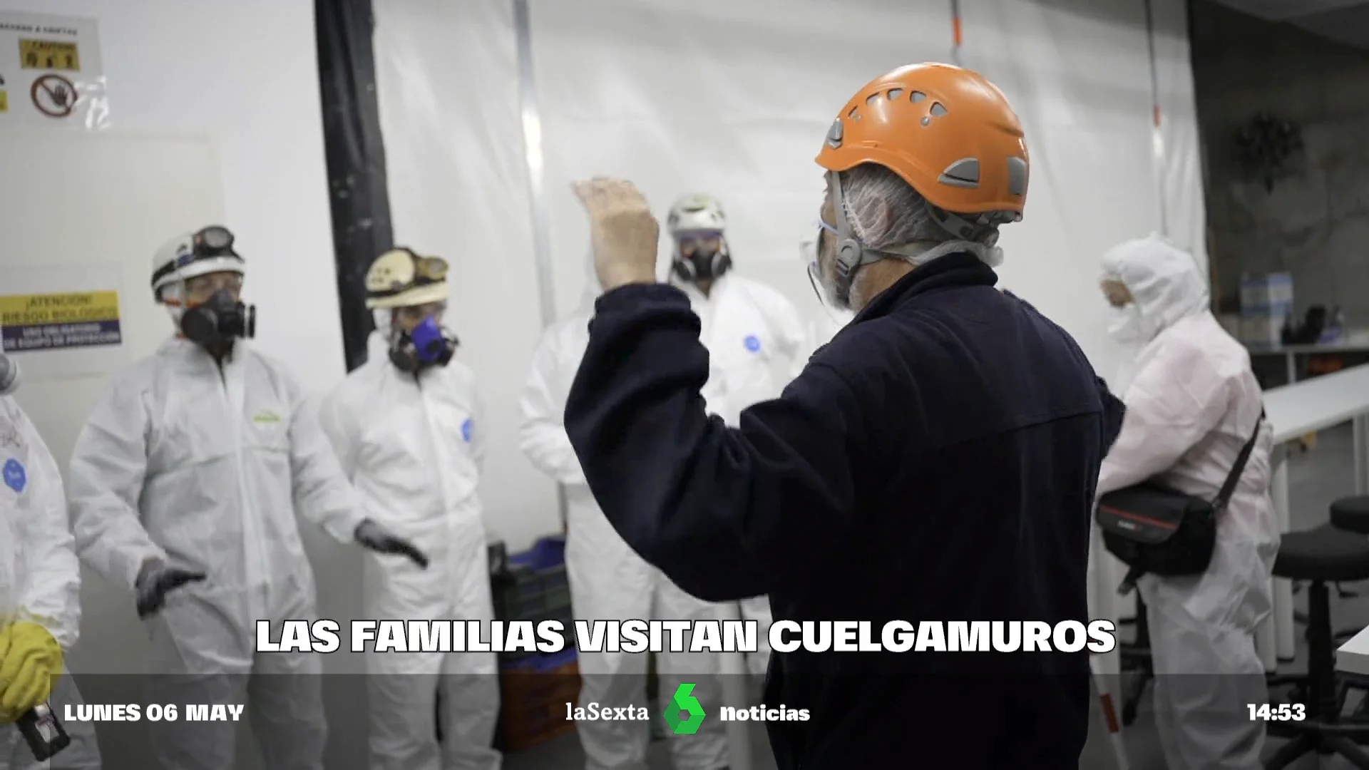 Las familias, en Cuelgamuros