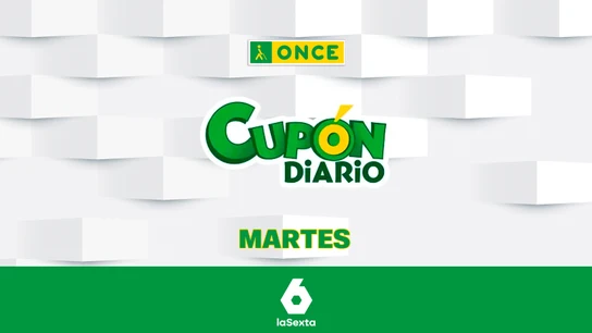 Cupón Diario de la ONCE | Comprobar el resultado del sorteo del martes Cupón Diario de la ONCE | Comprobar el resultado del sorteo del martes