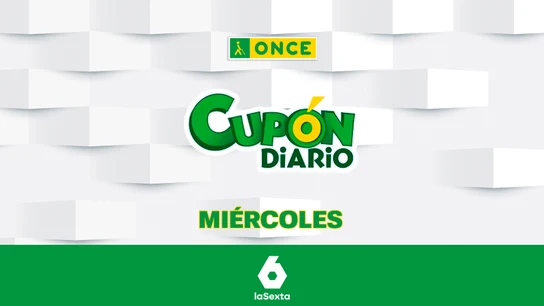 Cupón Diario de la ONCE de hoy | Comprobar el resultado del sorteo del miércoles Cupón Diario de la ONCE de hoy | Comprobar el resultado del sorteo del miércoles