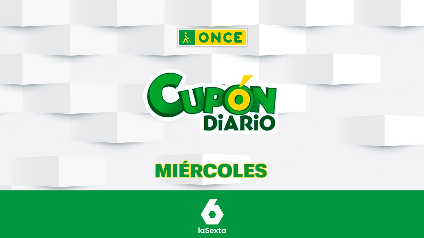 Cupón Diario de la ONCE de hoy | Comprobar el resultado del sorteo del miércoles Cupón Diario de la ONCE de hoy | Comprobar el resultado del sorteo del miércoles