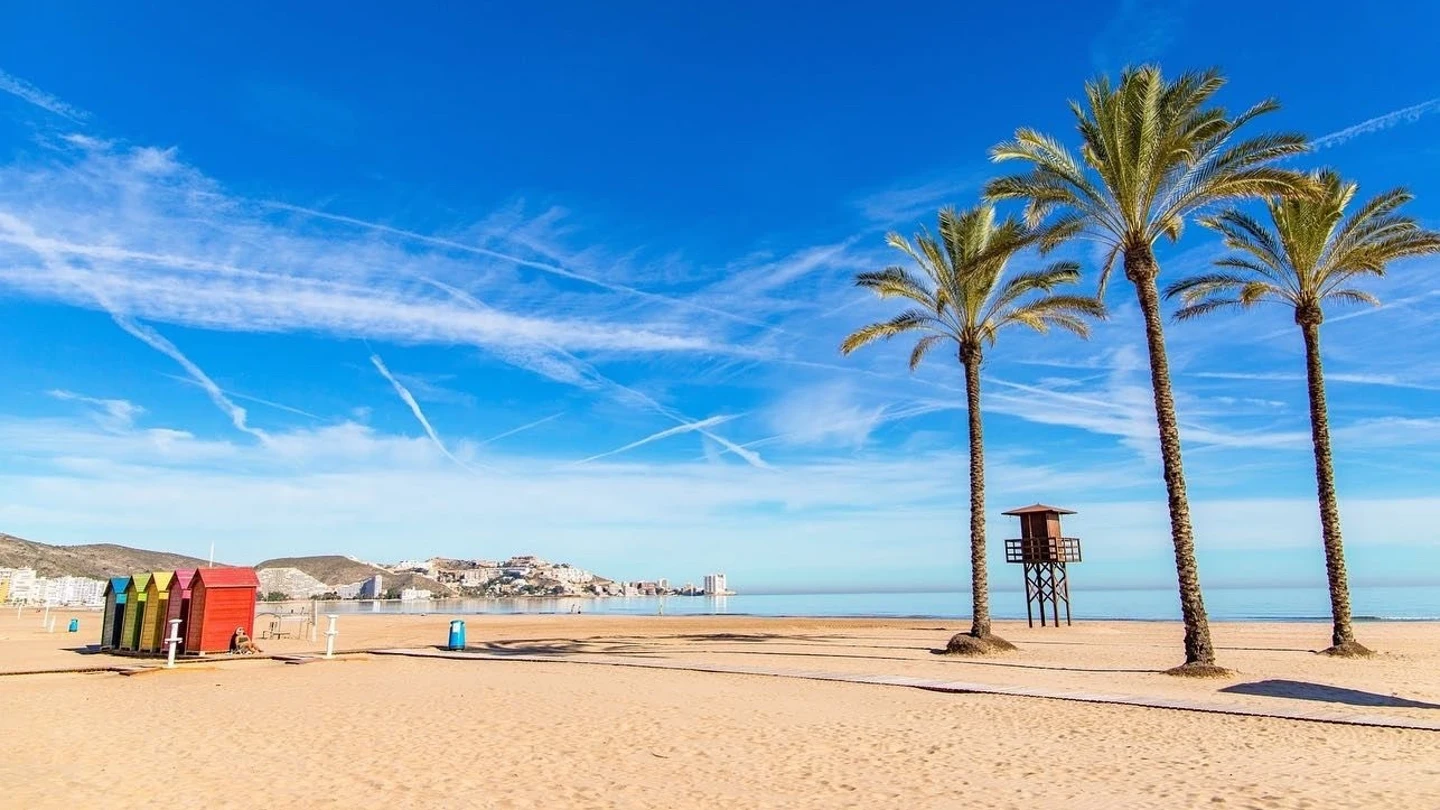 Playa del Racó de Cullera. Playa del Racó de Cullera.