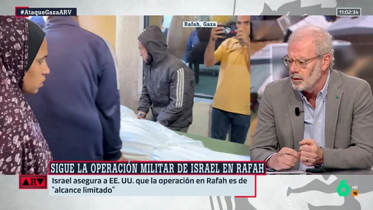 ARV- El análisis de Jesús Núñez tras la operación de Israel en Rafah: "No cabe esperar nada bueno" ARV- El análisis de Jesús Núñez tras la operación de Israel en Rafah: "No cabe esperar nada bueno"