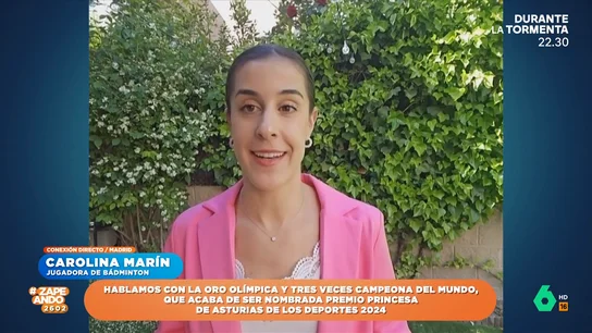Carolina Marín, Princesa de Asturias de los Deportes: "El premio ha sido un poco susto y emoción" Carolina Marín, Princesa de Asturias de los Deportes: "El premio ha sido un poco susto y emoción"