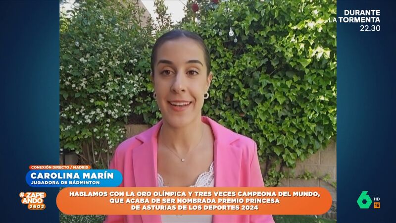 Carolina Marín, Princesa de Asturias de los Deportes: "El premio ha sido un poco susto y emoción"