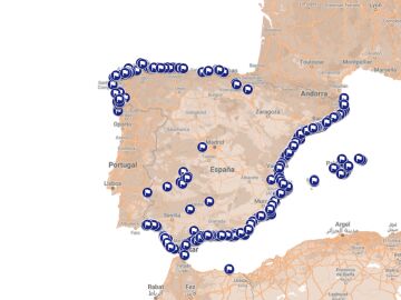 Playas con bandera azul en España 2024