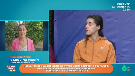 Carolina Marín desvela sus objetivos para los Juegos Olímpicos de París: "Oro, sin ninguna duda" Carolina Marín desvela sus objetivos para los Juegos Olímpicos de París: "Oro, sin ninguna duda"
