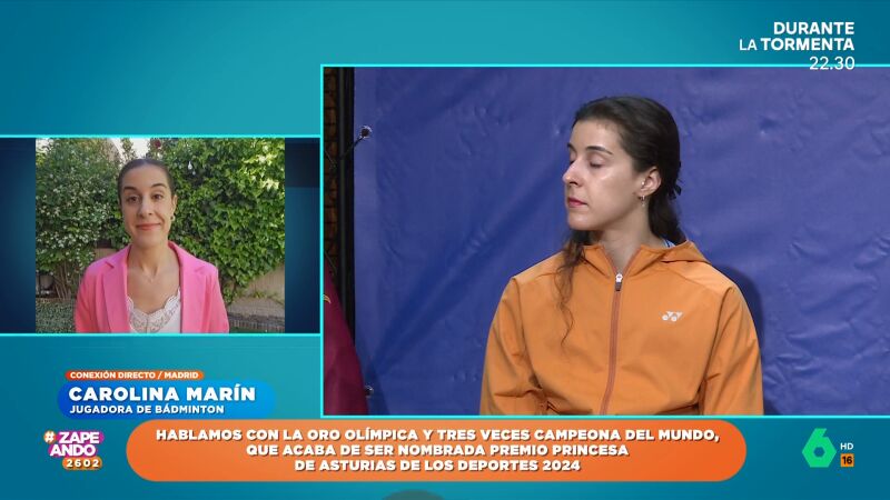 Carolina Marín desvela sus objetivos para los Juegos Olímpicos de París: "Oro, sin ninguna duda"