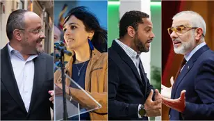 Candidatos a las elecciones catalanas del 12-M