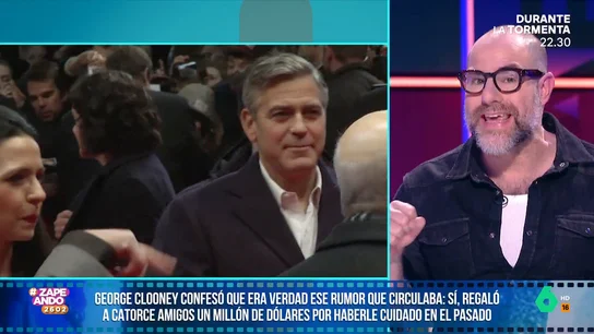 Alberto Rey desvela el regalo de George Clooney a unos amigos que le ayudaron a "sobrevivir" en su inicios en Hollywood Alberto Rey desvela el regalo de George Clooney a unos amigos que le ayudaron a "sobrevivir" en su inicios en Hollywood