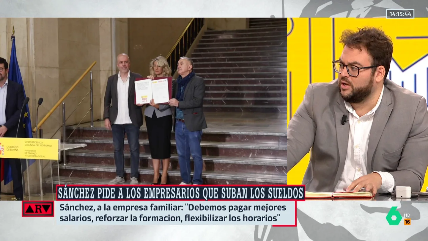 ARV- Monrosi, sobre el problema de los salarios: "Hay trabajadores que, pese a tener trabajos dignos, son pobres" ARV- Monrosi, sobre el problema de los salarios: "Hay trabajadores que, pese a tener trabajos dignos, son pobres"