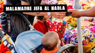 Mercado de Flores de Tirso de Molina, a 7 de mayo de 2023, en Madrid.