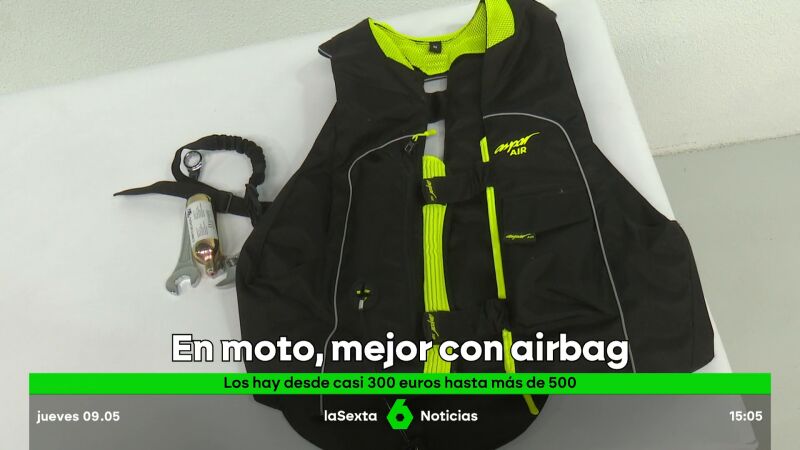 airbag para moto