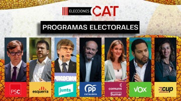 Consulta los programas de todos los partidos que se presentan a estas elecciones en Cataluña