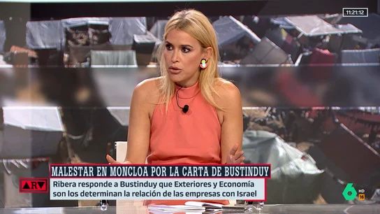 ARV- Afra Blanco reacciona a la carta de Bustinduy: "Todo lo que se pueda hacer para acabar con este genocidio es poco" ARV- Afra Blanco reacciona a la carta de Bustinduy: "Todo lo que se pueda hacer para acabar con este genocidio es poco"