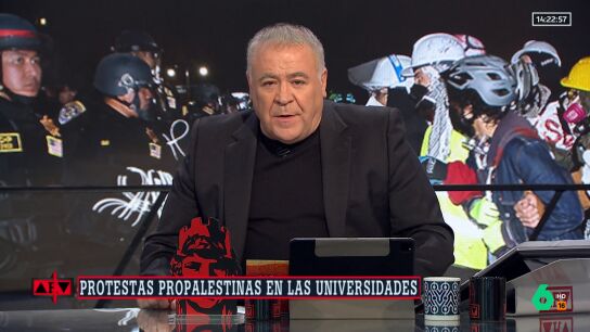 La reacci&oacute;n de Ferreras tras la cr&iacute;tica a Almeida a los universitarios 
