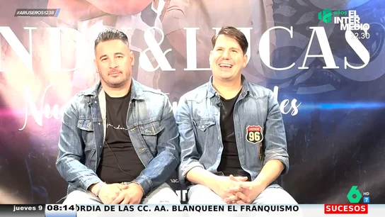 EL troleo de Andy y Lucas después de un vida en la que les confunden los nombres: "Con todos ustedes..." EL troleo de Andy y Lucas después de un vida en la que les confunden los nombres: "Con todos ustedes..."