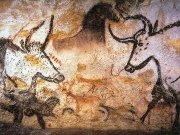 Pinturas rupestres en las cuevas de Lascaux