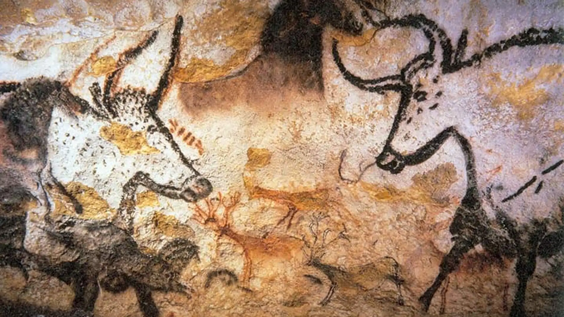 Pinturas rupestres en las cuevas de Lascaux Pinturas rupestres en las cuevas de Lascaux