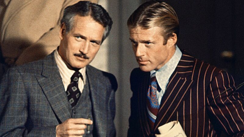 Paul Newman y Robert Redford en 'El Golpe'