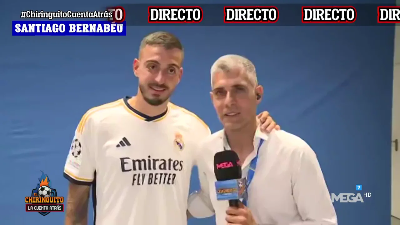 Joselu y su foto como aficionado hace dos años: "Ancelotti dijo que los partidos se ganan con el corazón y de eso no me falta"