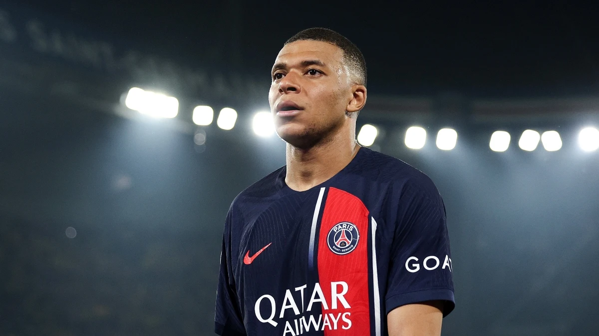 Kylian Mbappé, con el PSG