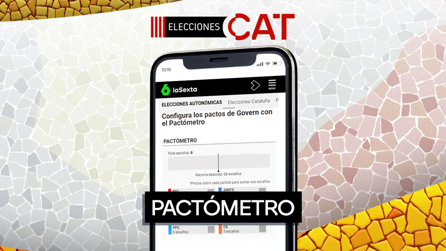 El Pactómetro de laSexta regresa para las elecciones de Cataluña 2024 El Pactómetro de laSexta regresa para las elecciones de Cataluña 2024