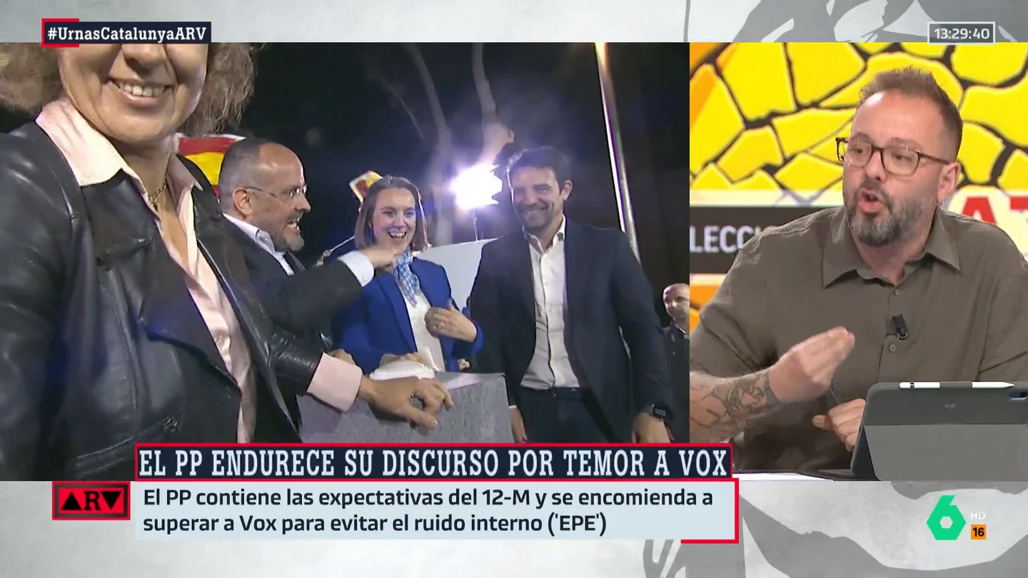 Antonio Maestre señala que el discurso "xenófobo" del PP no es nuevo en Cataluña: "Lleva ejerciéndolo desde 2007" Antonio Maestre señala que el discurso "xenófobo" del PP no es nuevo en Cataluña: "Lleva ejerciéndolo desde 2007"
